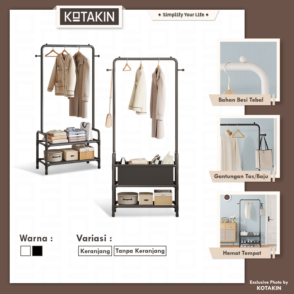 Stand Hanger Storage Box